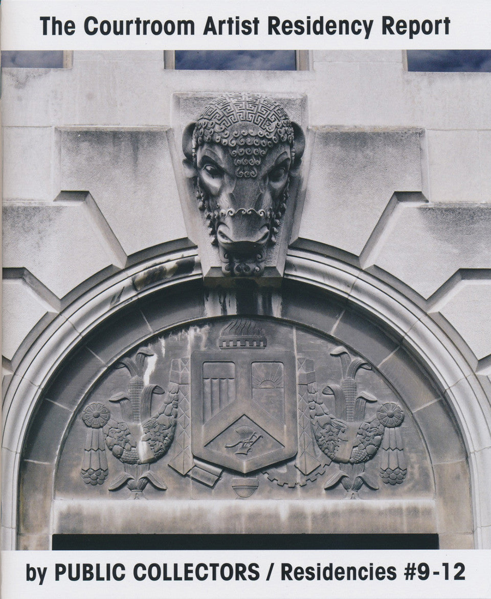 The Courtroom Artist Residency Report: Residencies #9-12 by Public Collectors