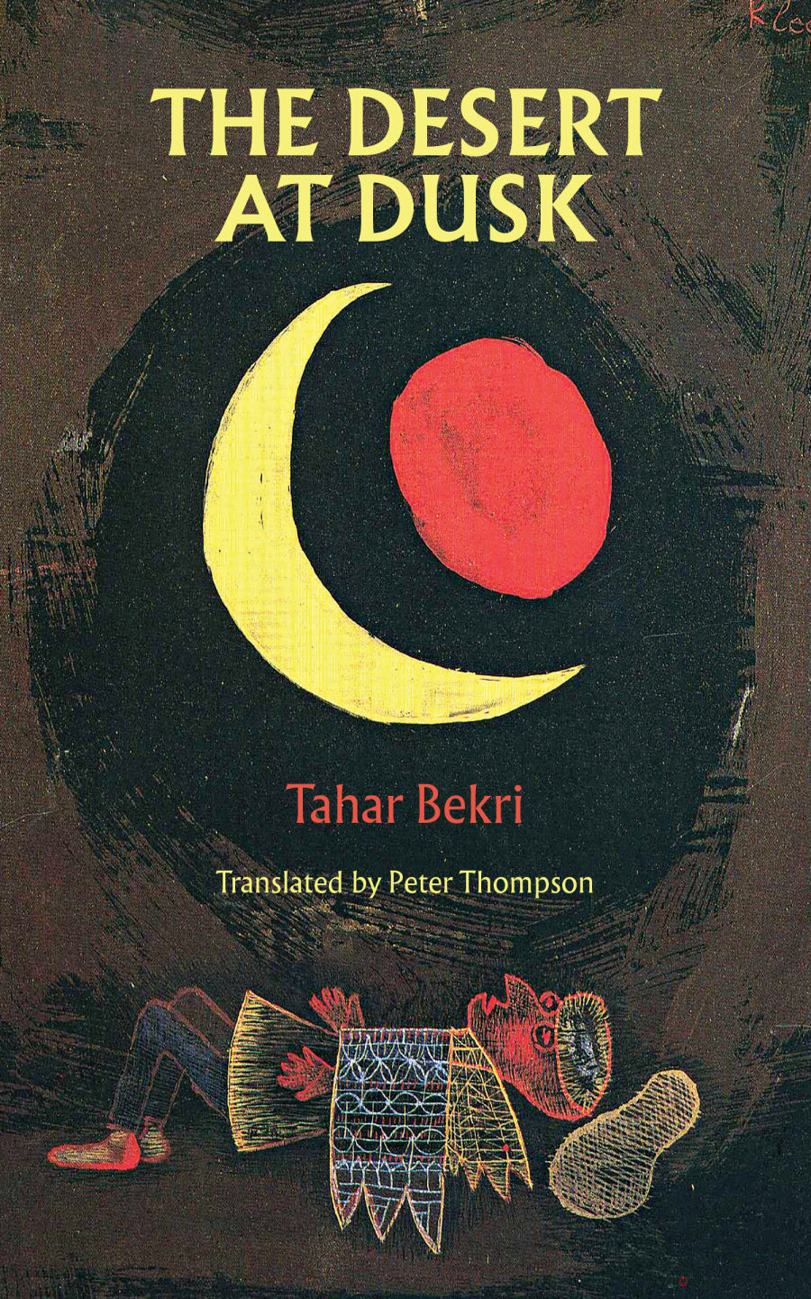 The Desert at Dusk by Tahar Bekri