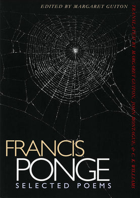 Francis Ponge: Selected Poems