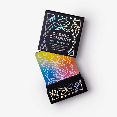 Cosmic Comfort: 50 Tender Affirmations and Grounding Meditations from the Universe (Meditation Cards) by Yumi Sakugawa