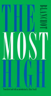 The Most High by Maurice Blanchot