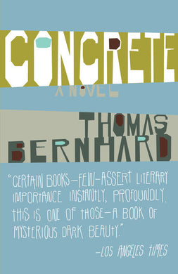Concrete by Thomas Bernhard