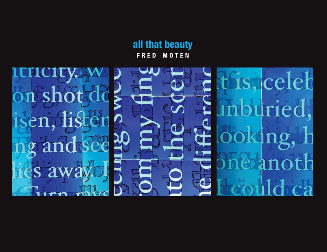 All That Beauty by Fred Moten