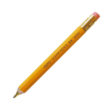 OHTO Wooden Mechanical Pencil 2.0MM Yellow