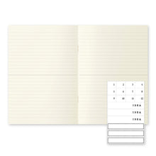 Midori MD Notebook Light A5 Lined (3-pack)