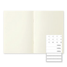 Midori MD Notebook Light A5 Grid (3-pack)