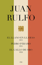 Juan Rulfo Estuche conmemorativo: Pedro Páramo, Llano en Llamas, Gallo de Oro