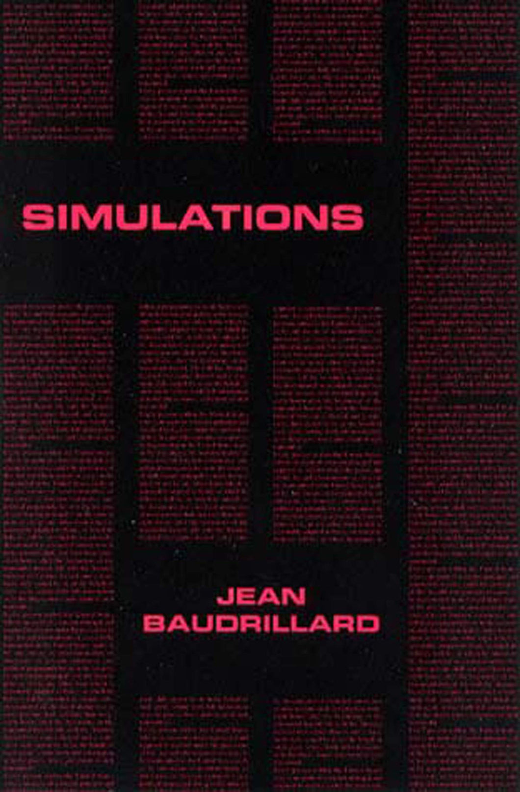 Simulation by Jean Baudrillard