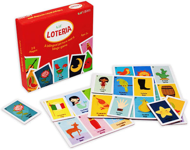 Lil' Loteria: A Lil' Libros Bilingual Bingo Game
