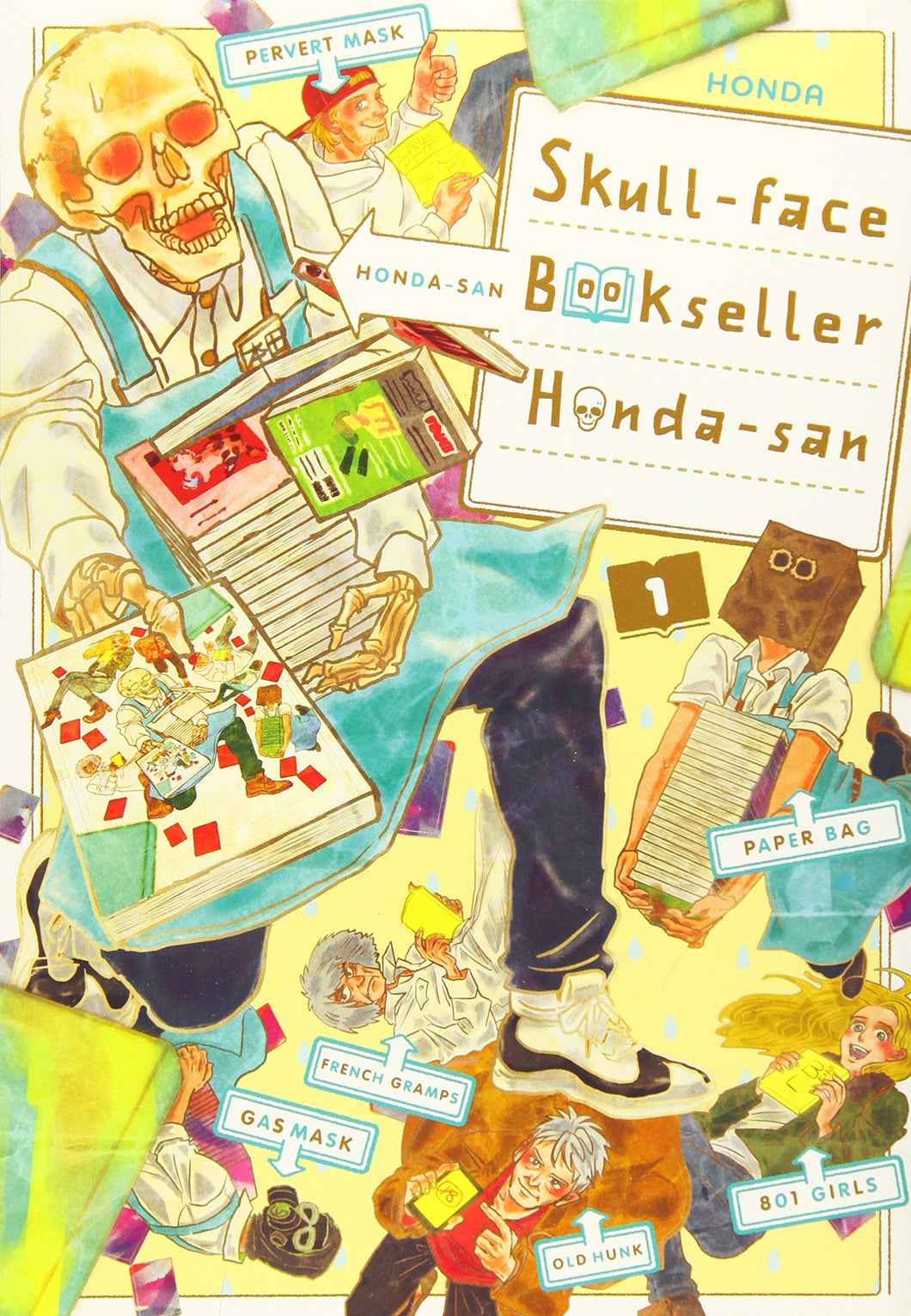 Skull-face Bookseller Honda-san, Vol. 1 by Honda