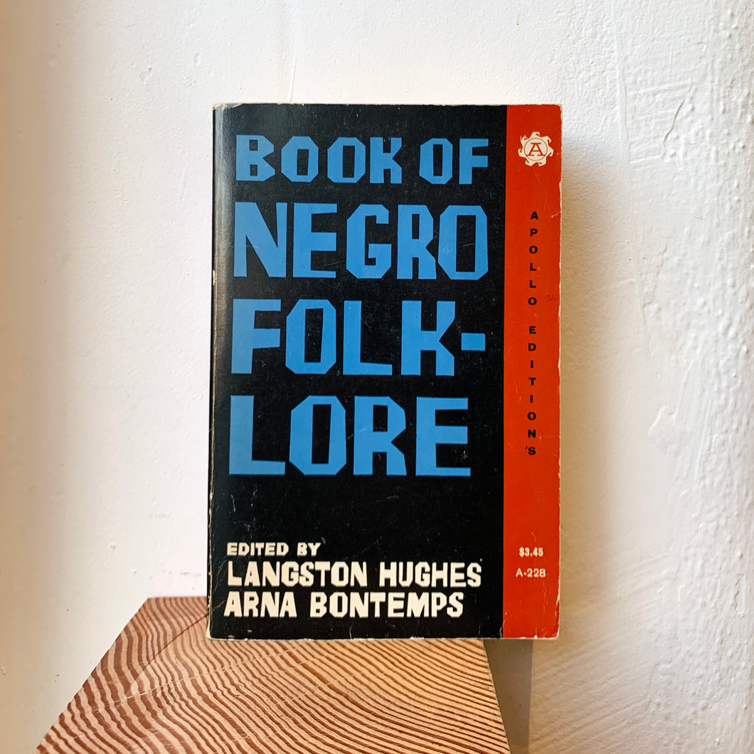 Book of Negro Folklore by Langston Hughes and Arna Bontemps