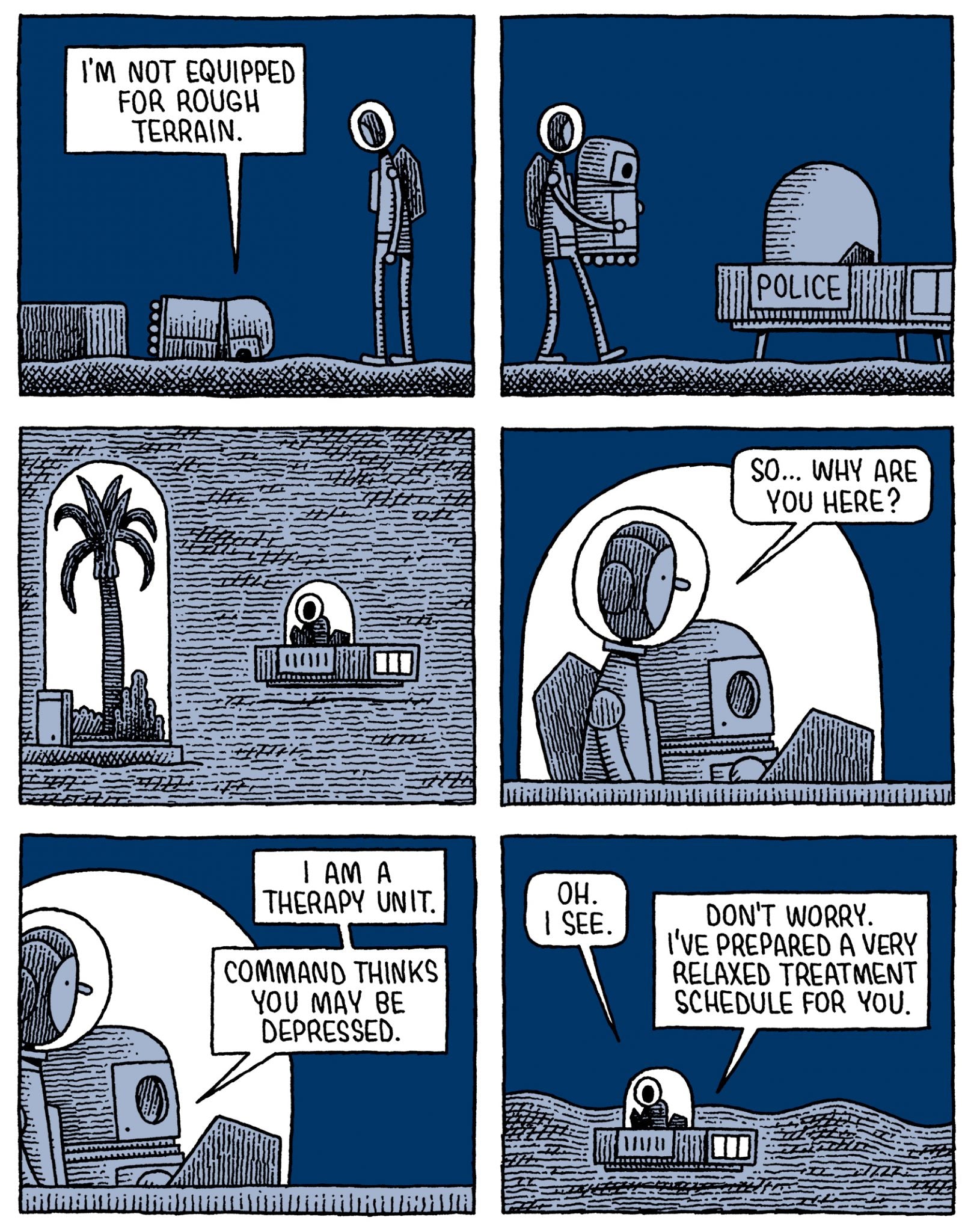 Mooncop by Tom Gauld – other books