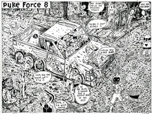 Puke Force by Brian Chippendale